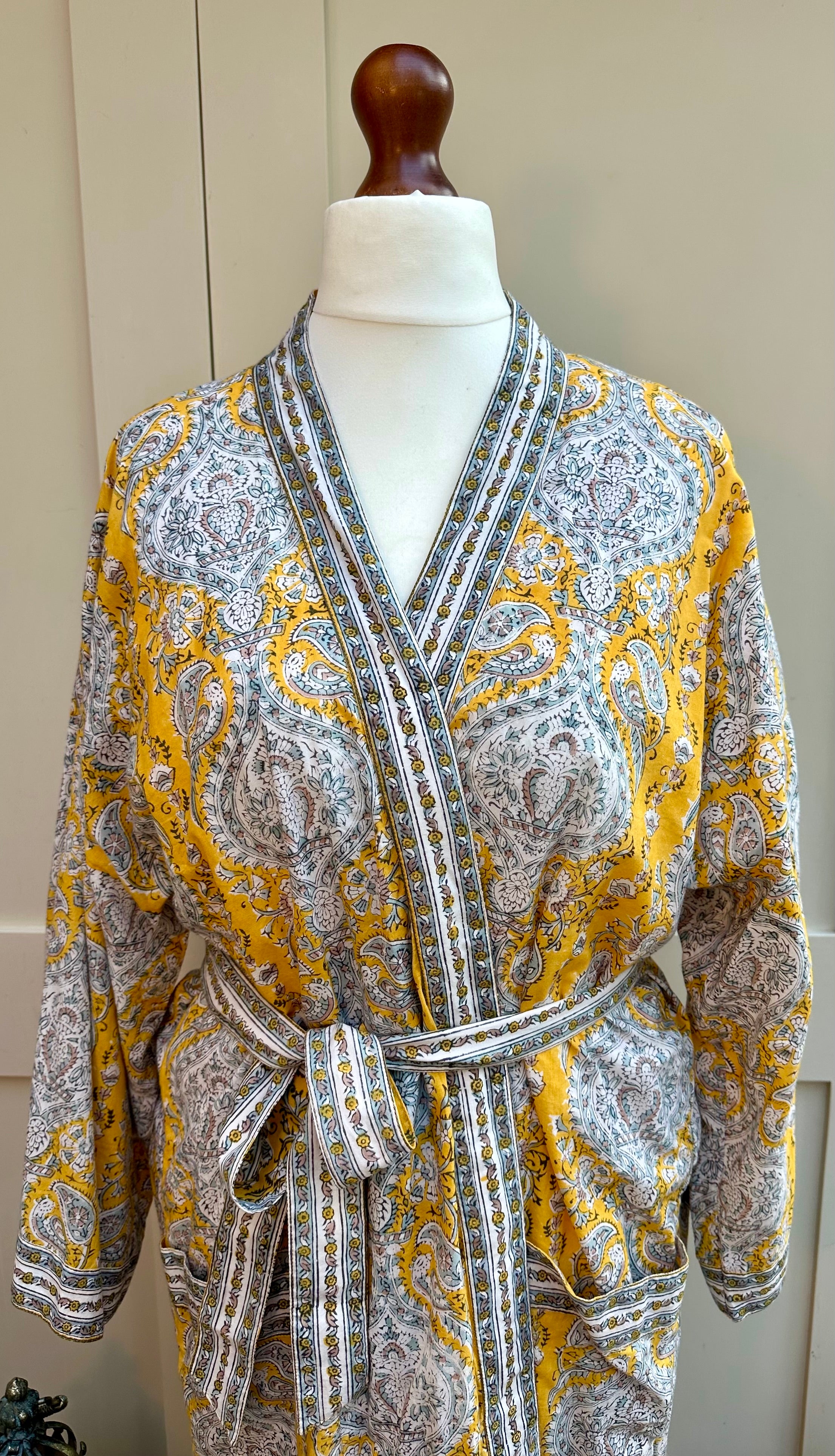 Anokhi Lou Lou Long Dressing Gown