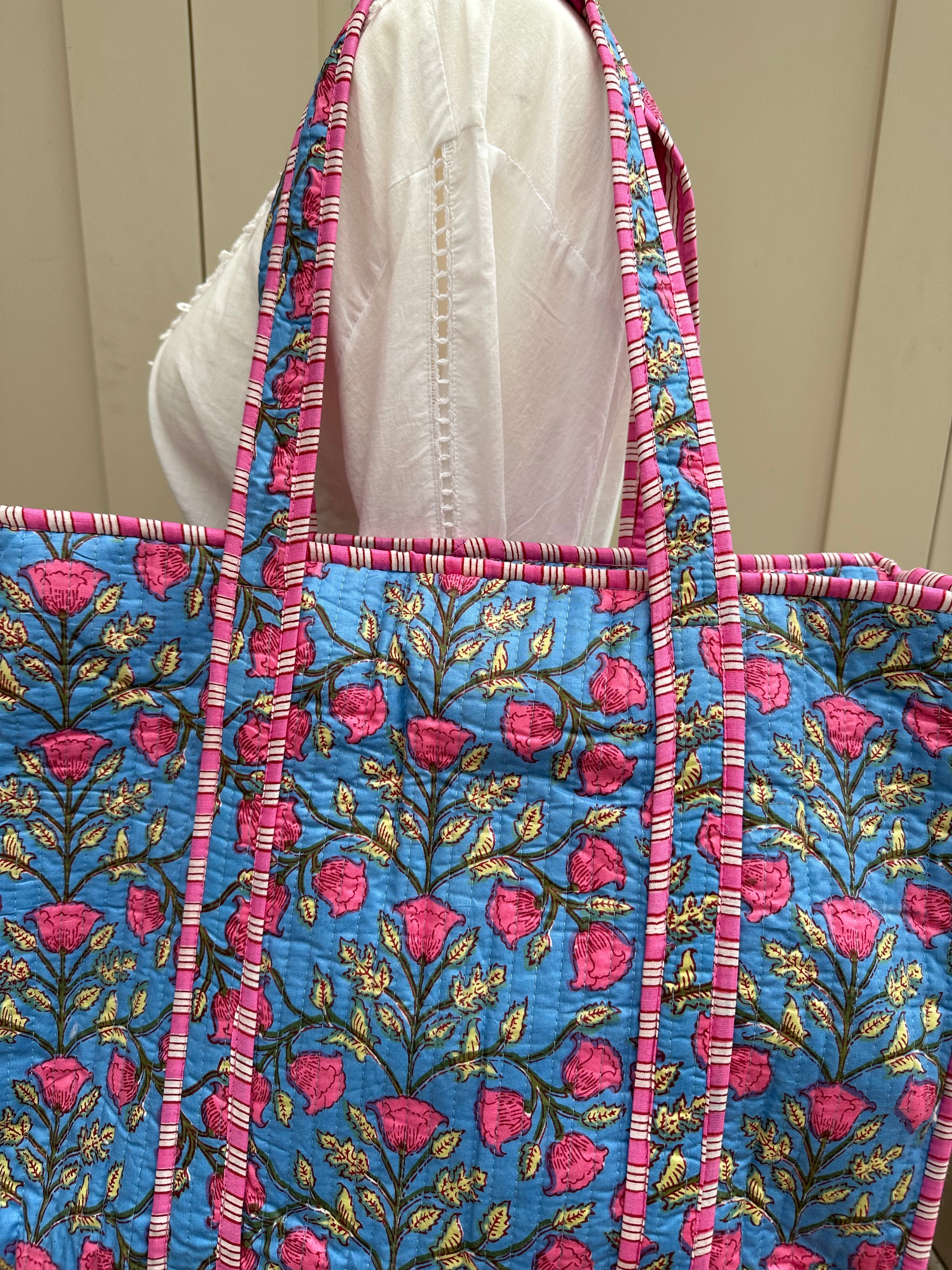 Blue Kiss Zip Bag