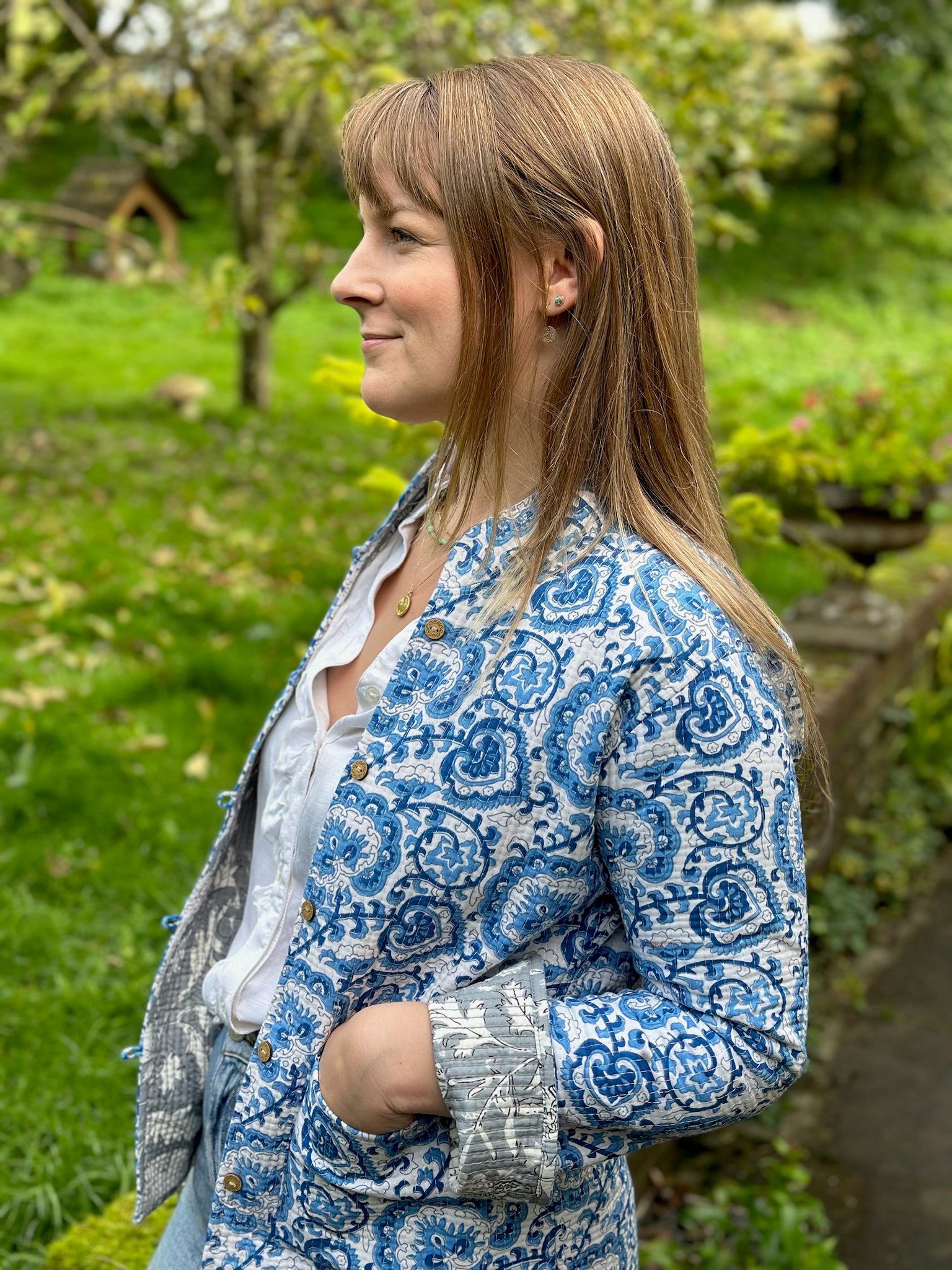 Blue Hearts Essie Jacket