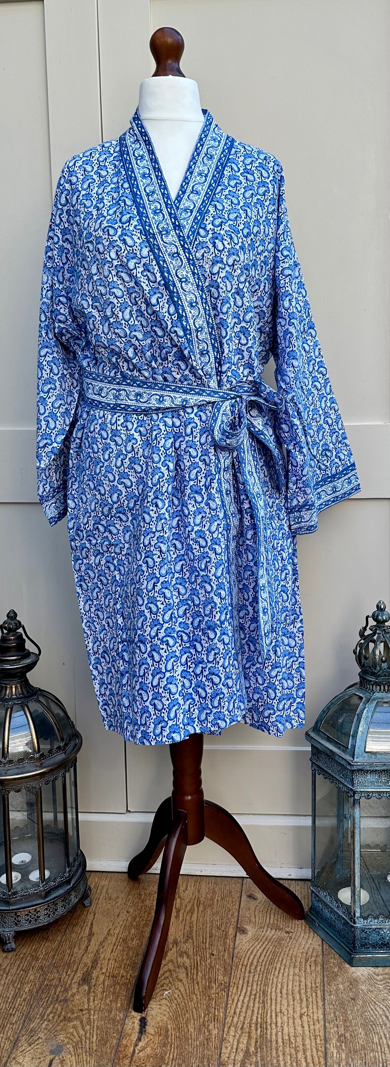 Anokhi Lana Midi Dressing Gown