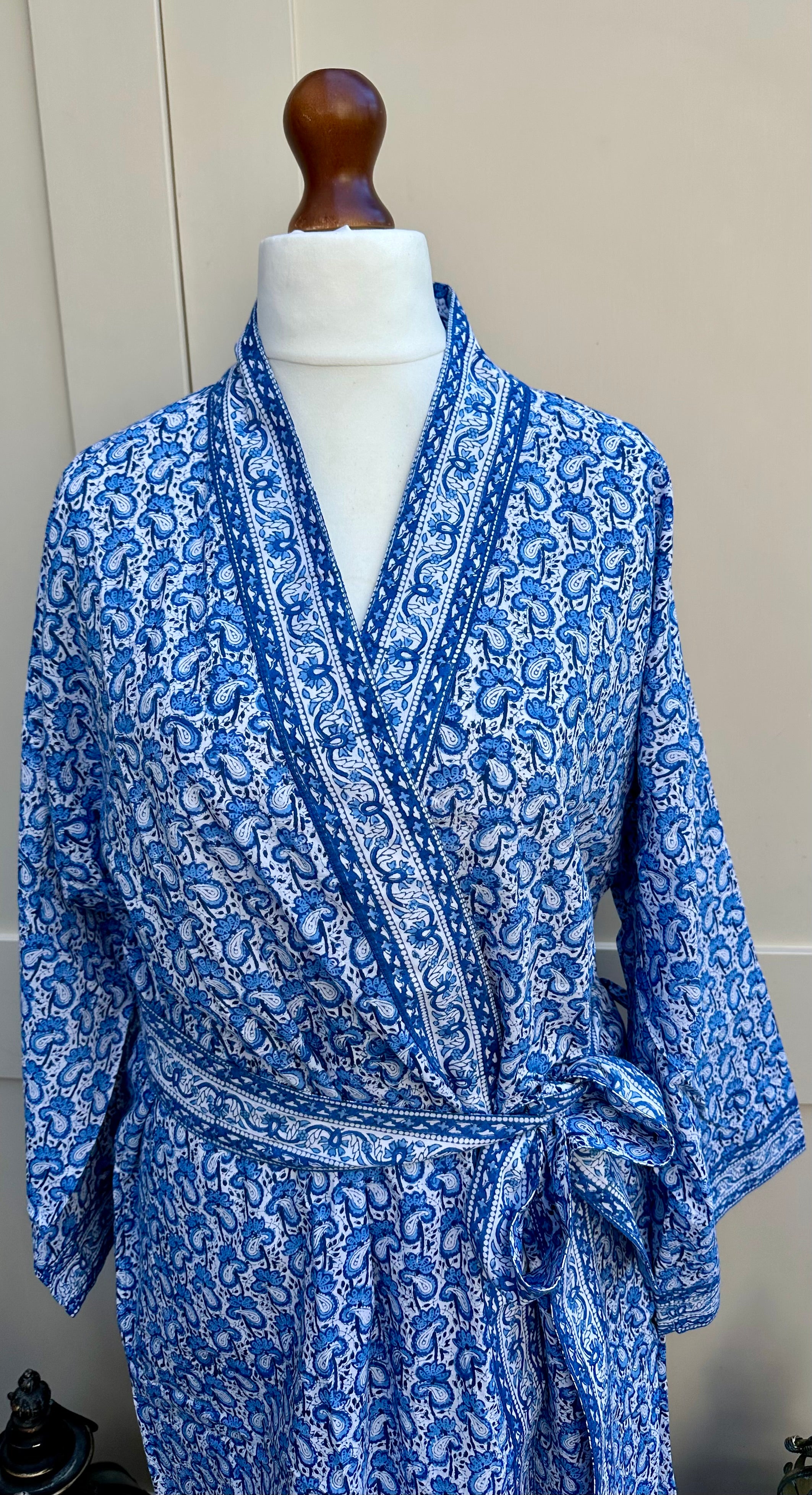 Anokhi Lana Midi Dressing Gown