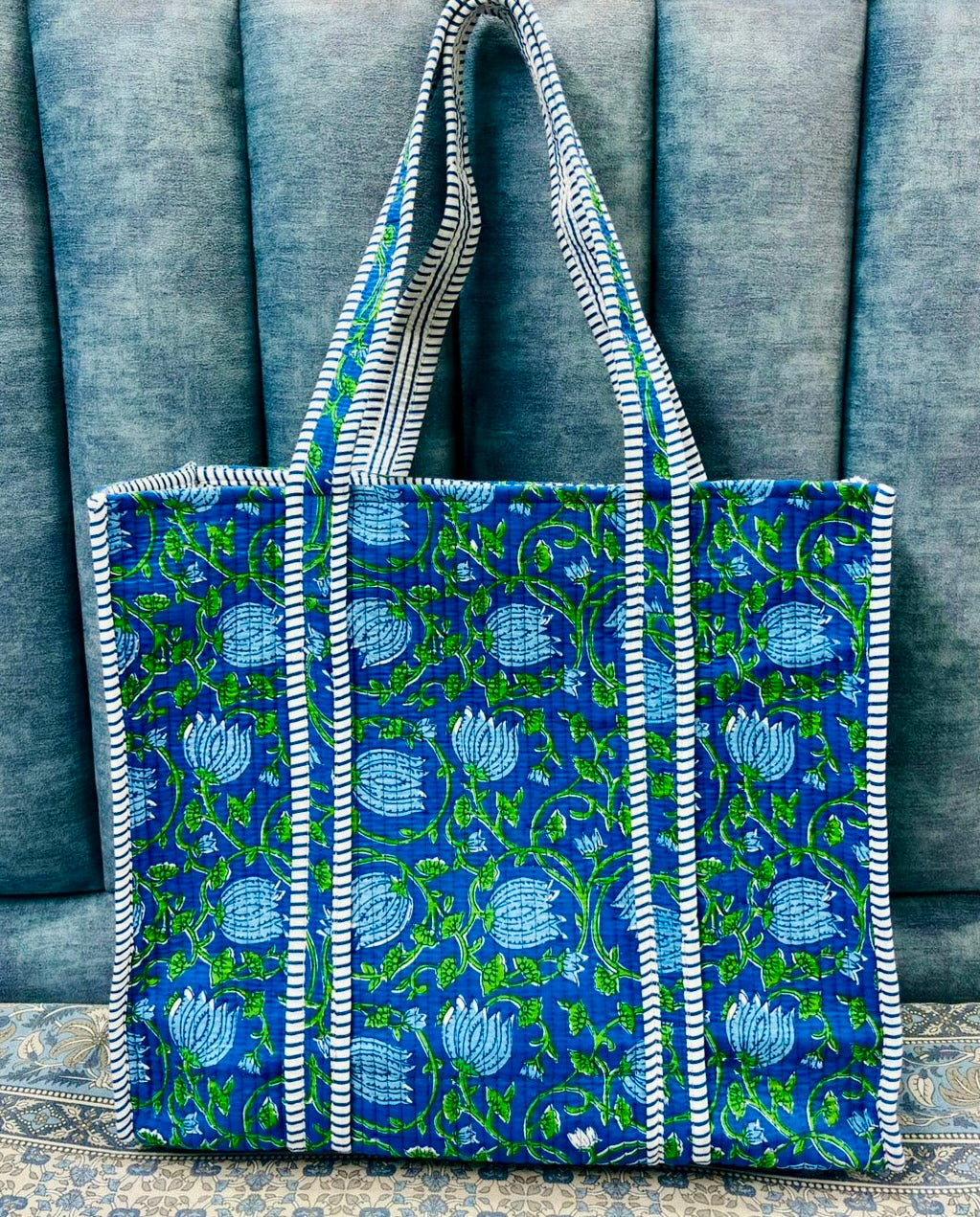 Blue Lotus Oriana Bag