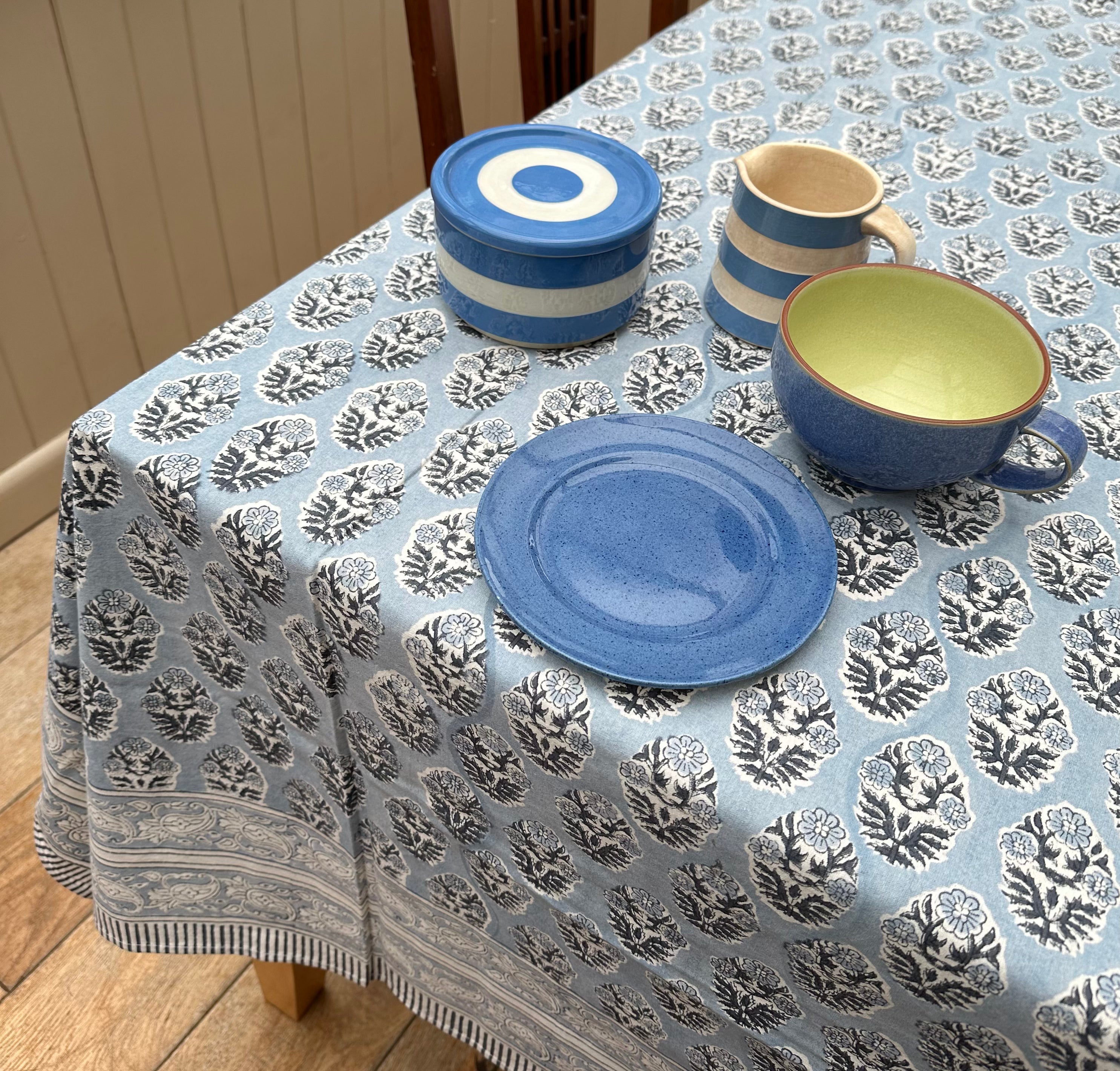 Sky Blue Brindisi Tablecloth
