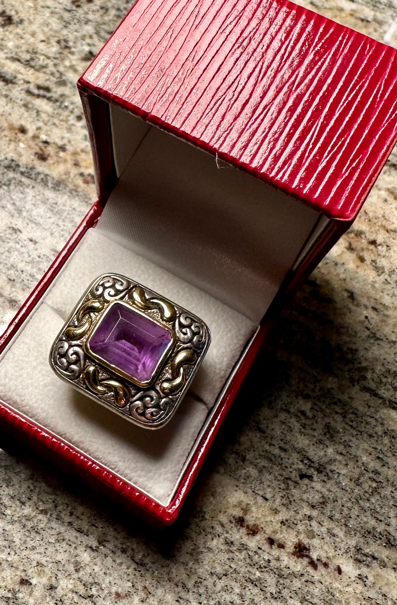 Amethyst Carnival Ring