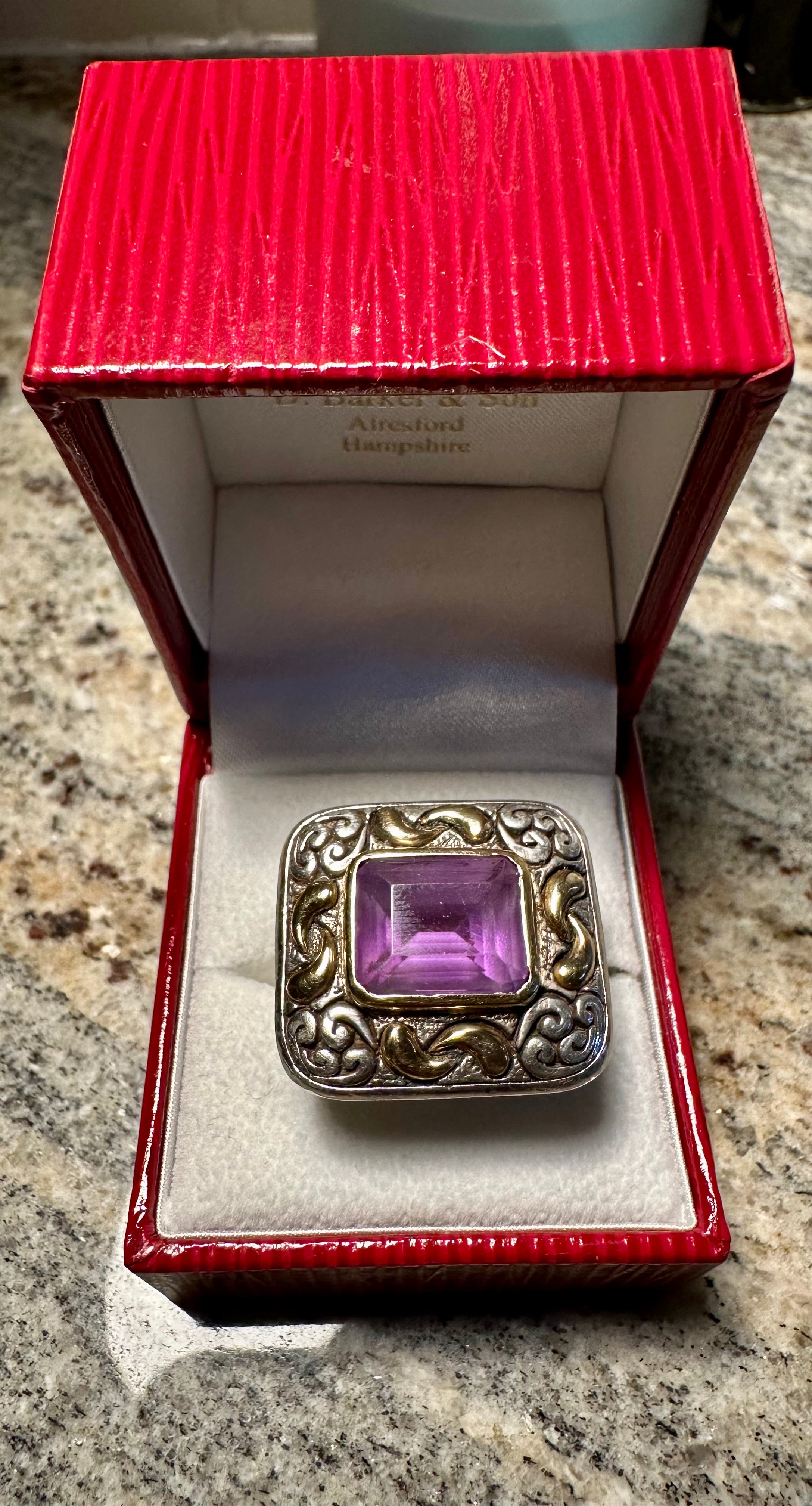 Amethyst Carnival Ring