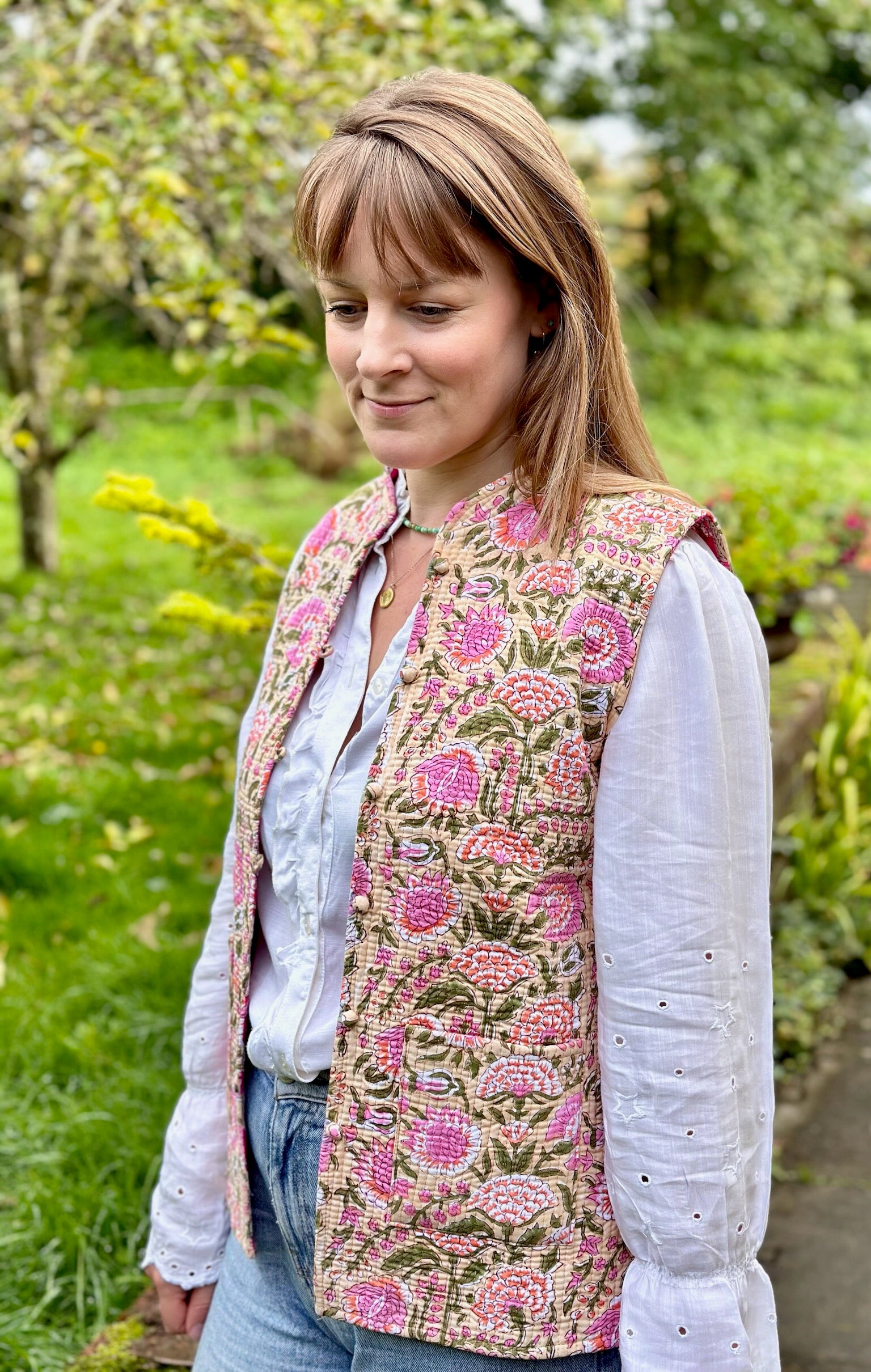 Flower Kitty Waistcoat