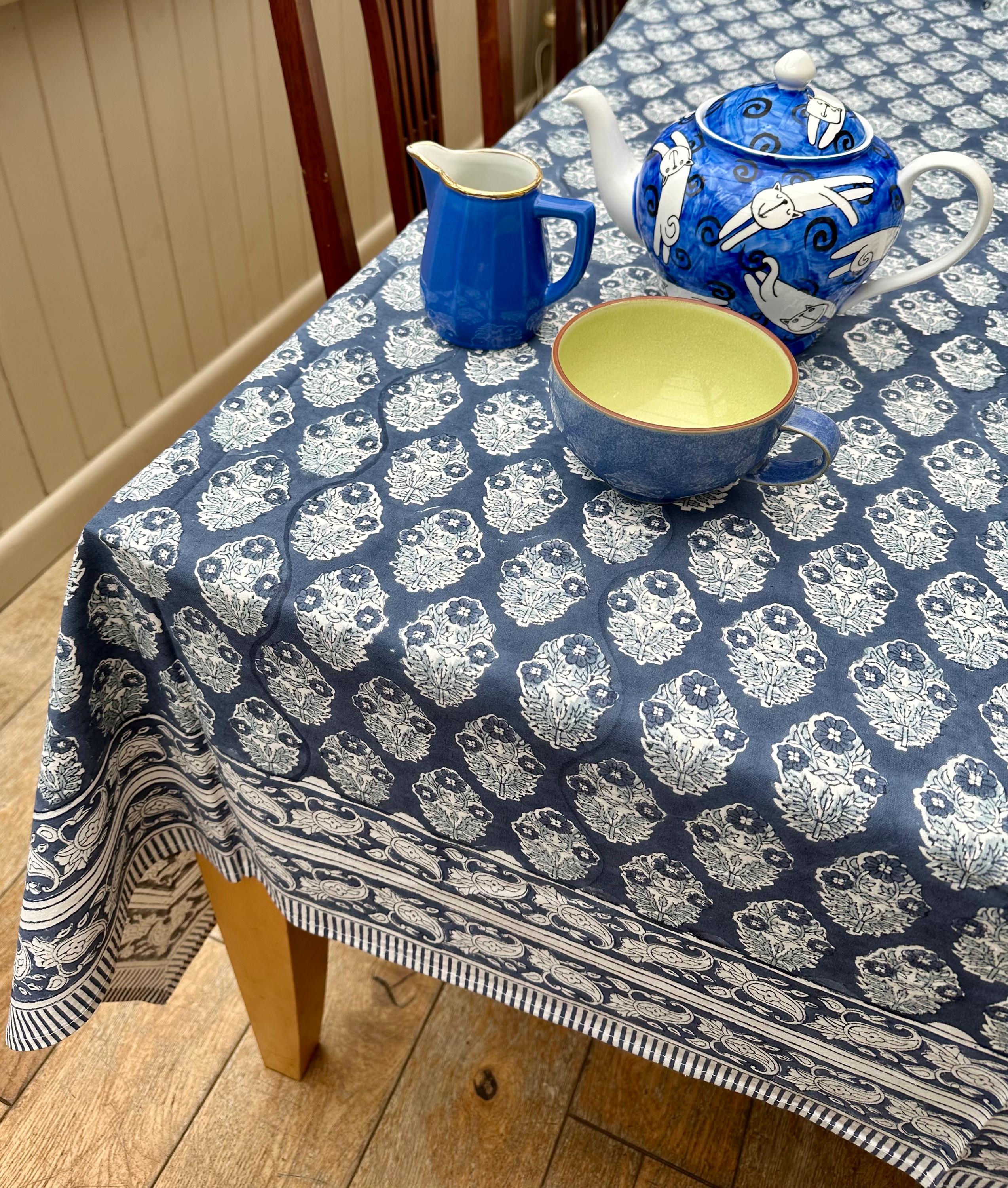 Petrel Blue Brindisi Tablecloth