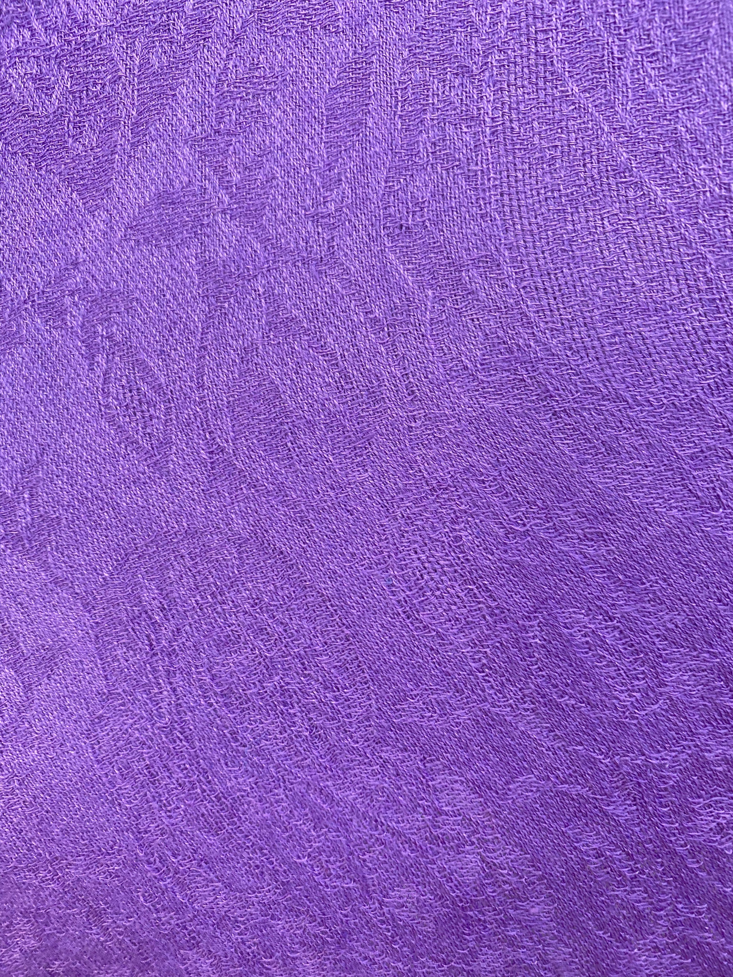 Royal Purple Woollen Shawl